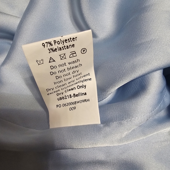 BRAND NEW House of CB BELLINA blue corset midi dress size small - Picture 14 of 14